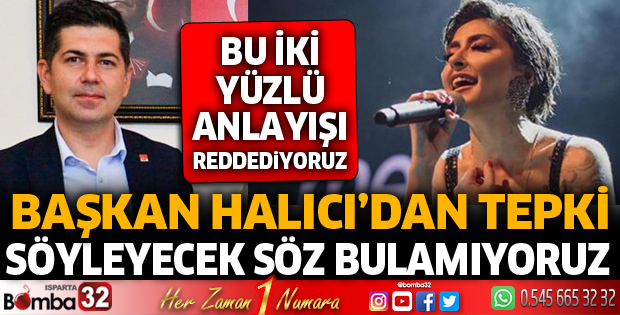 Başkan Halıcı'dan Melek Mosso açıklaması