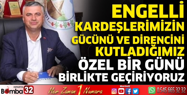 Başkan İpekçi'nin Engelliler Günü mesajı