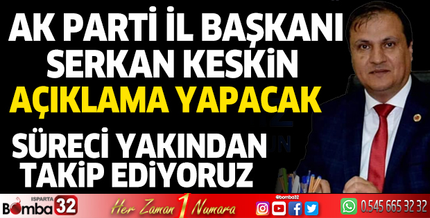 Başkan Keskin açıklama yapacak