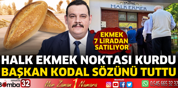 Başkan Kodal sözünü tuttu