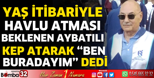 Başkan Mehmet Aybatılı mezun oldu