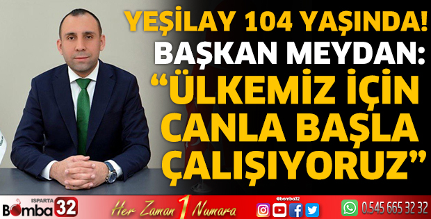 Başkan Meydan: “Ülkemiz için canla başla çalışıyoruz”