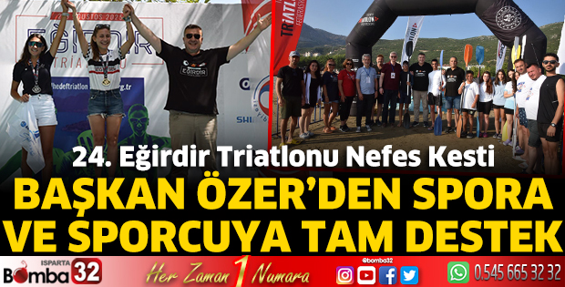 Başkan Özer’den spora ve sporcuya tam destek
