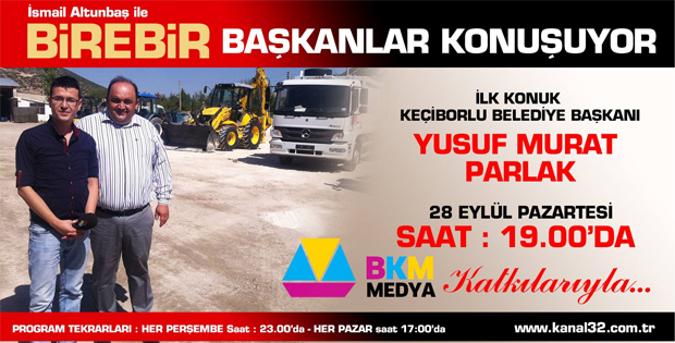 BAŞKAN PARLAK CANLI YAYINA ÇIKIYOR