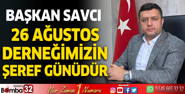 Başkan Savcı: Derneğimiz 108 yaşında