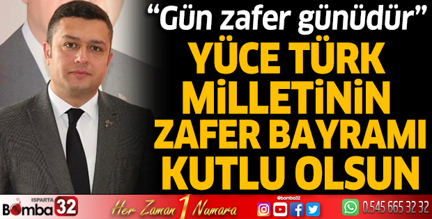 Başkan Savcı'nın 30 Ağustos Zafer Bayramı kutlaması