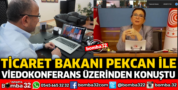 BAŞKAN TURAL, BAKAN PEKCAN İLE GÖRÜŞTÜ