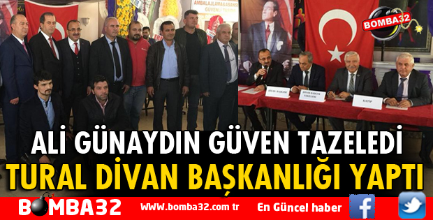 BAŞKAN TURAL DİVAN BAŞKANLIĞI YAPTI