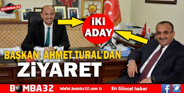 BAŞKAN TURAL’DAN BAŞKAN ALİ BOLAT’A ZİYARET ETTİ