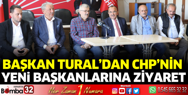 Başkan Tural’dan CHP’nin yeni başkanlarına ziyaret