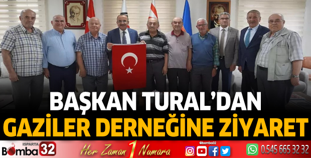 Başkan Tural’dan Gaziler Derneğine ziyaret