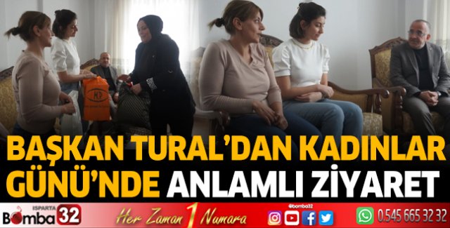 Başkan Tural’dan Kadınlar Günü’nde anlamlı ziyaret 