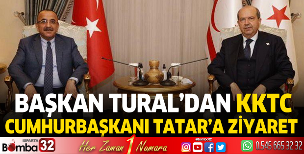 Başkan Tural’dan KKTC Cumhurbaşkanı Tatar’a ziyaret 
