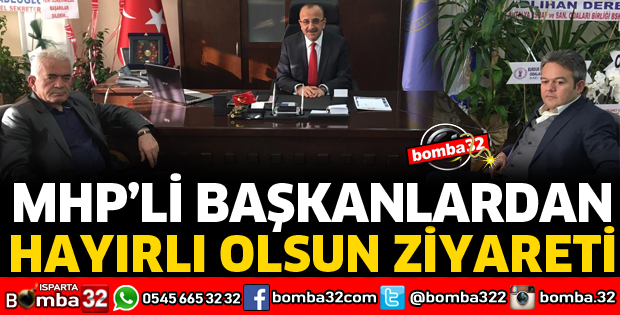 BAŞKAN TURAL'A HAYIRLI OLSUN ZİYARETİ