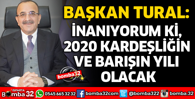 BAŞKAN TURAL'DAN  YENİ YIL MESAJI