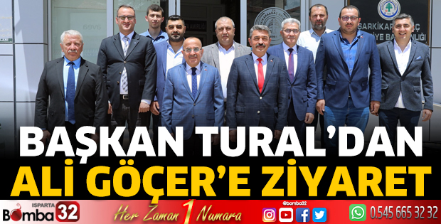 Başkan Tural'dan Ali Göçer'e ziyaret