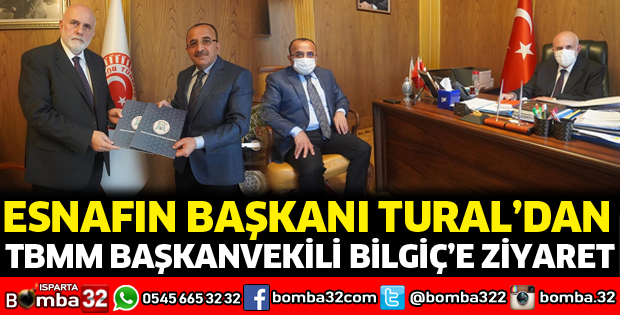Başkan Tural'dan Bilgiç'e ziyaret