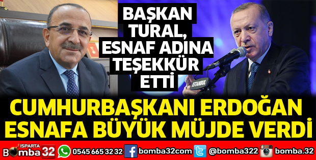 Başkan Tural'dan Cumhurbaşkanı Erdoğan'a teşekkür