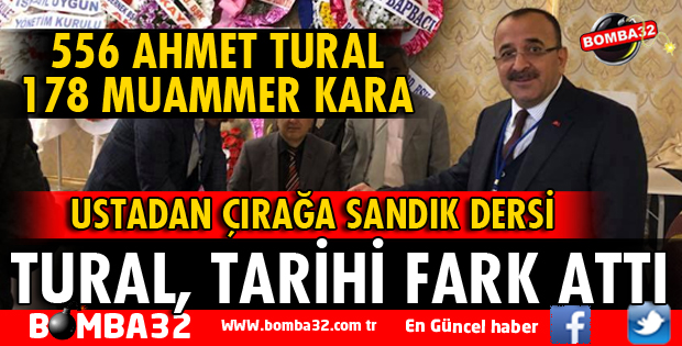 BAŞKAN TURAL'DAN SEÇİMLERDE TARİHİ FARK!