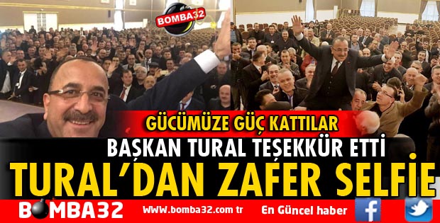 BAŞKAN TURAL'DAN TEŞEKKÜR MESAJI