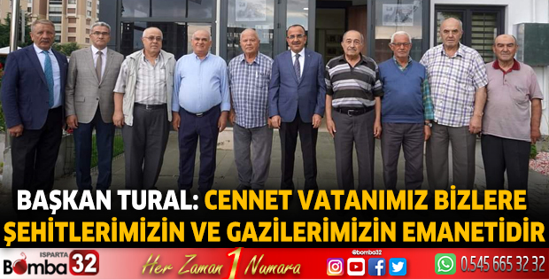 Başkan Tural'ın Gaziler Günü mesajı