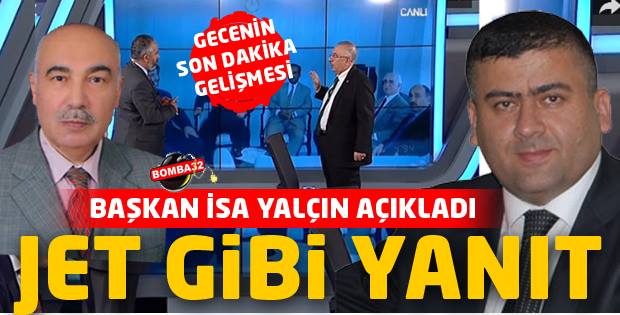 BAŞKAN YALÇIN'DAN SAYGIN AÇIKLAMASI