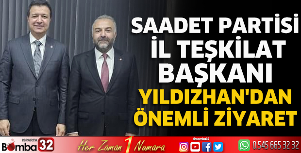 Başkan Yıldızhan'dan önemli ziyaret