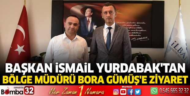 Başkan Yurdabak'tan Müdür Gümüş'e ziyaret