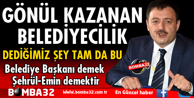 BAŞKAN ZABUN GÖNÜL BELEDİYECİLİĞİNİ ANLATTI