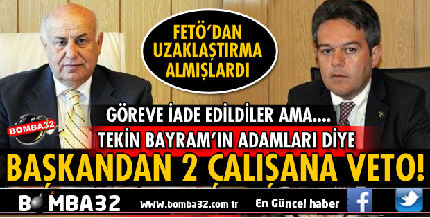 BAŞKANA SİYASİ DAVRANIYOR İDDİASI