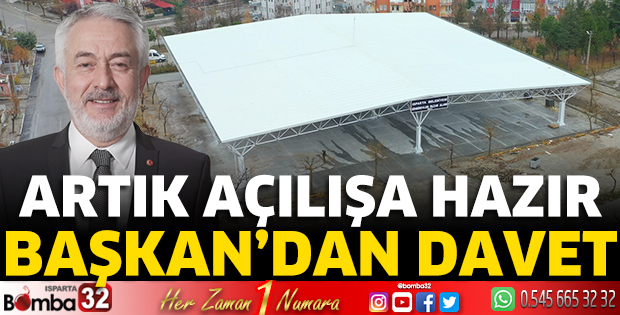 Başkan'dan açılışa davet