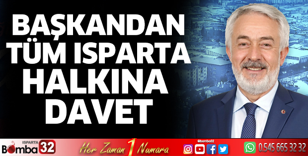 Başkan'dan davet