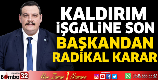 Başkandan radikal karar