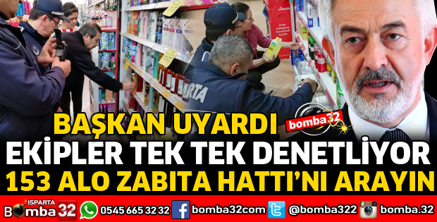 BAŞKANDAN UYARI