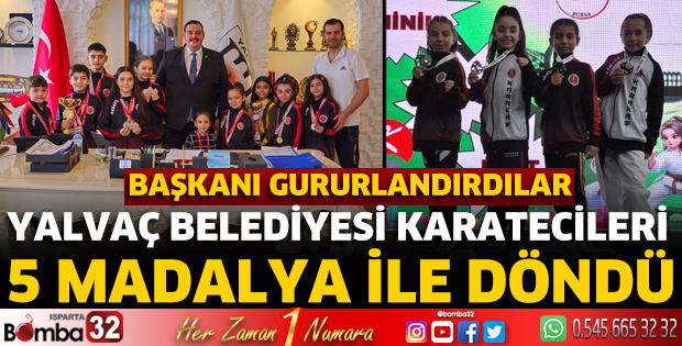 Başkanı gururlandırdılar