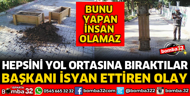BAŞKANI SİNİRLENDİREN OLAY