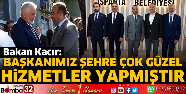 Başkanımız şehre çok güzel hizmetler yapmıştır