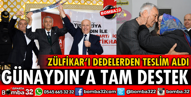 BAŞKANIMIZI DESTEKLEMEYE GELDİK