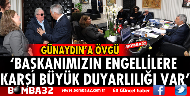 BAŞKANIMIZIN ENGELLİLERE KARŞI BÜYÜK DUYARLILIĞI VAR
