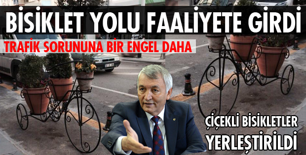 BAŞKANIN BİSİKLETLERİ GELDİ