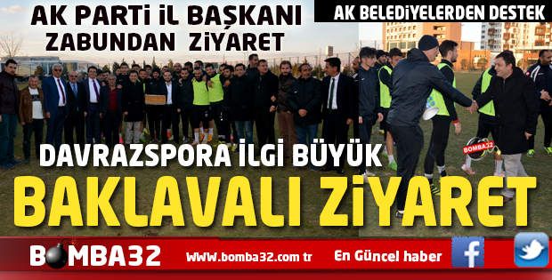BAŞKANLARDAN ISPARTA DAVRAZSPOR’A ZİYARET