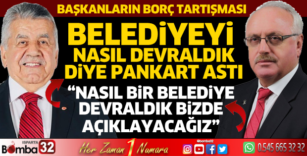 Başkanların borç tartışması