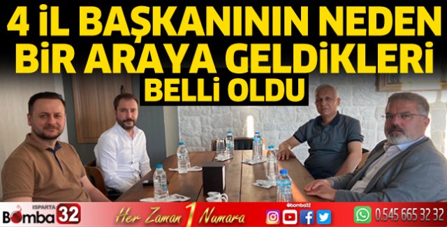 Başkanların neden geldiği belli oldu