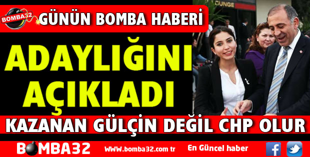 BAŞKANLIĞA ADAYLIĞINI AÇIKLADI
