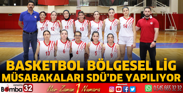 Basketbol Müsabakaları SDÜ'de yapılıyor