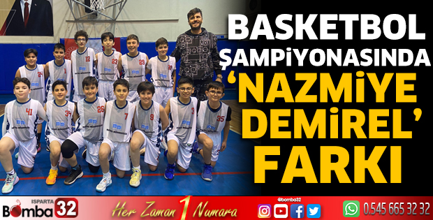 Basketbol Şampiyonasında ‘Nazmiye Demirel’ farkı