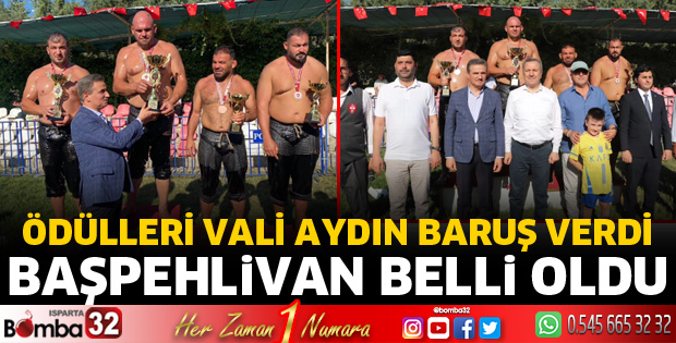 Başpehlivan belli oldu