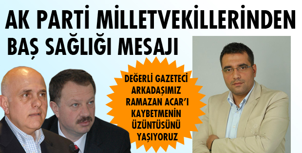 BAŞSAĞLIĞI MESAJI YAYINLADILAR