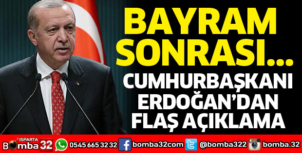 Bayram sonrası kontrollü normalleşme geliyor