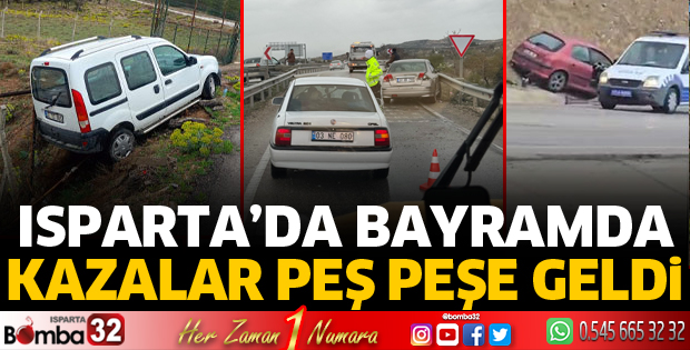 Bayramda kazalar arttı
